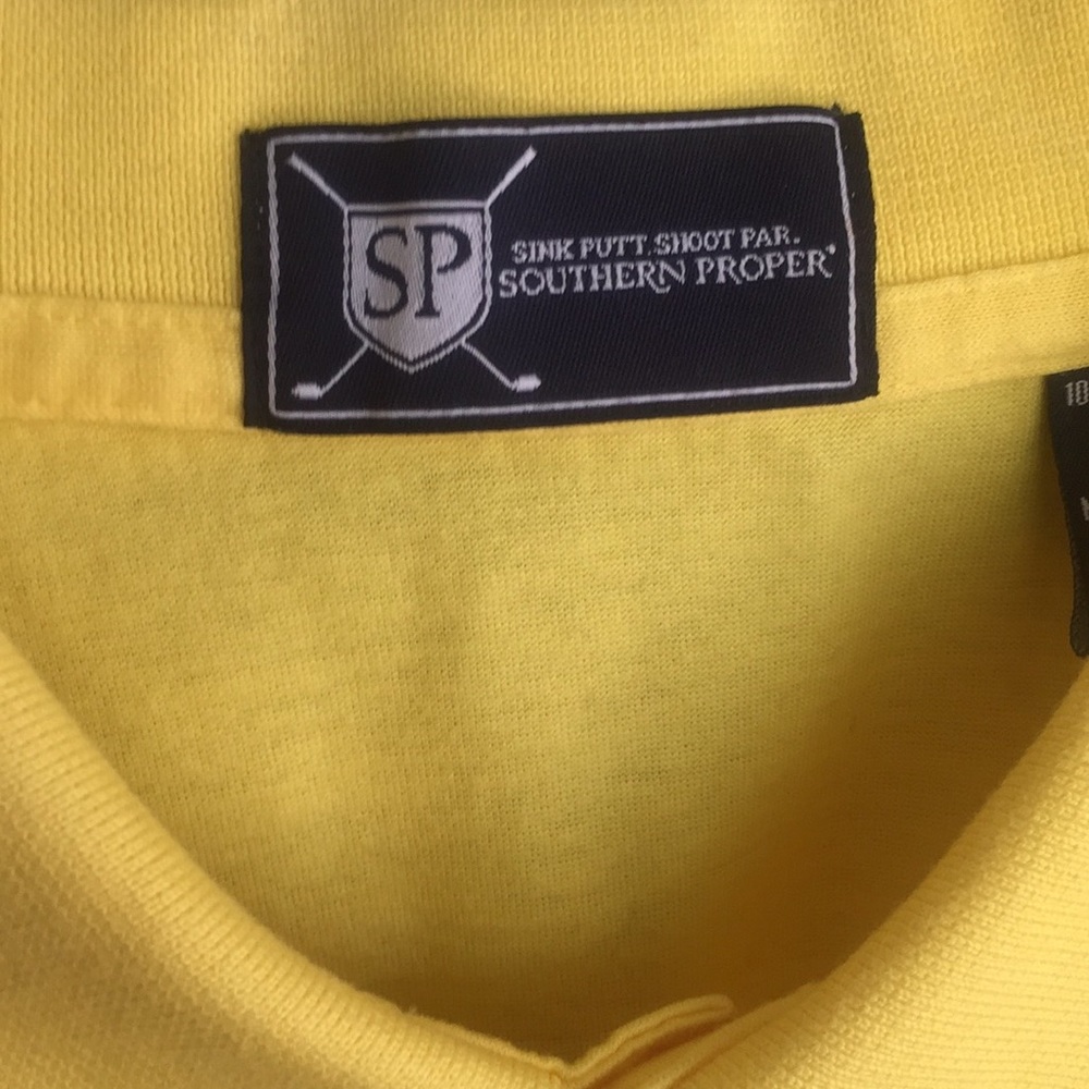 ⚡️NWOT- Southern Proper Men’s Polo - Picture 7 of 8